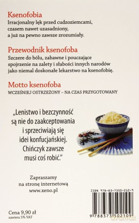 Przewodnik ksenofoba. Chińczycy - Song Zhu [KSIĄŻKA]