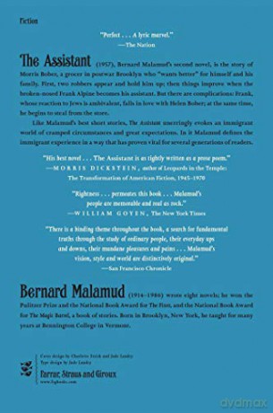 Assistant - Bernard Malamud [KSIĄŻKA]
