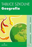Tablice szkolne. Geografia 2012 - opracowanie zbiorowe [KSIĄŻKA]