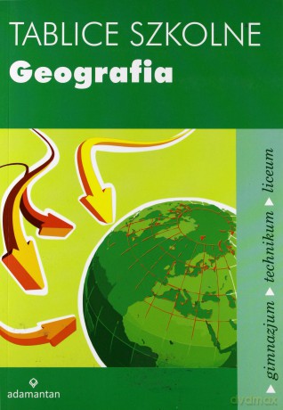 Tablice szkolne. Geografia 2012 - opracowanie zbiorowe [KSIĄŻKA]