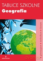 Tablice szkolne. Geografia wydanie 2 - opracowanie zbiorowe [KSIĄŻKA]
