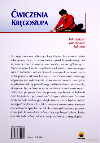 Ćwiczenia kręgosłupa. Jak siedzieć, Jak chodzić, Jak stać - Kempf Hans-Dieter [KSIĄŻKA]