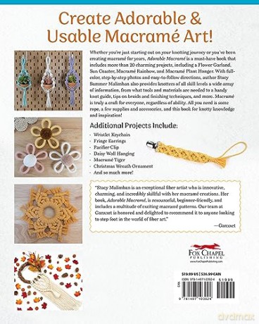 Adorable Macrame - Stacy S Malimban [KSIĄŻKA]