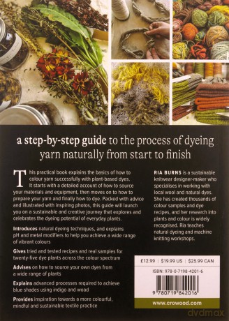 Dyeing Yarn Naturally - Ria Burns [KSIĄŻKA]