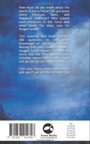 Harry Potter The Amazing Quiz Book - Frankie Taylor [KSIĄŻKA]