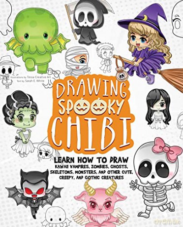 Drawing Spooky Chibi - Tessa Creative Art [KSIĄŻKA]