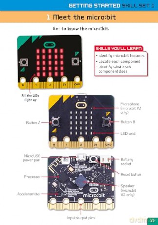 Coding With The Microbit - Dan Aldred [KSIĄŻKA]