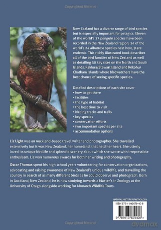 50 Best Birdwatching Sites/New Zealand - Liz Light [KSIĄŻKA]