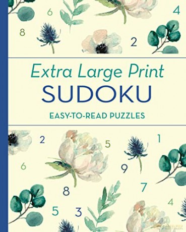 Extra Large Print Sudoku - Eric Saunders [KSIĄŻKA]