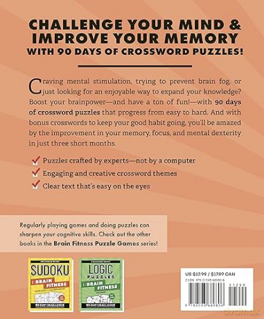 Crossword Puzzles For Brain Fitness [KSIĄŻKA]