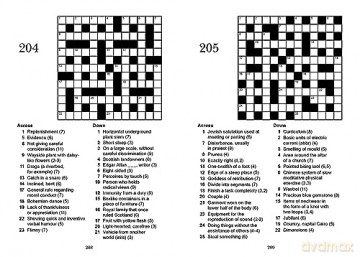 Crosswords Over 200 Puzzles - Eric Saunders [KSIĄŻKA]