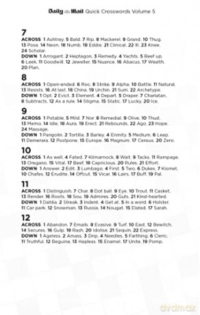 Daily Mail Quick Crosswords Volume 5 - Daily Mail [KSIĄŻKA]