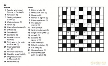 Extra Large Print Crosswords - Eric Saunders [KSIĄŻKA]