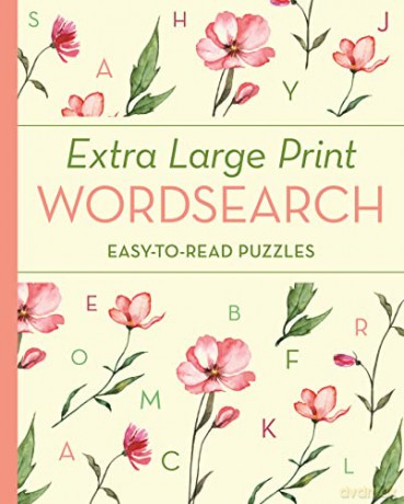 Extra Large Print Wordsearch - Eric Saunders [KSIĄŻKA]
