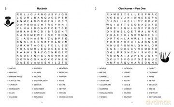 Book Of Scottish Wordsearch Puzzles - Richard Dargie [KSIĄŻKA]