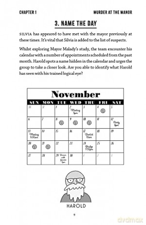 Cosy Mystery Puzzle Book The Murder Of M - Richardson Puzzles [KSIĄŻKA]