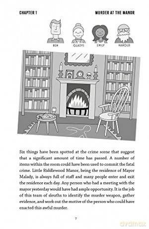 Cosy Mystery Puzzle Book The Murder Of M - Richardson Puzzles [KSIĄŻKA]
