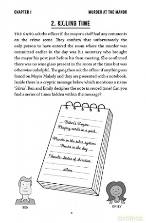 Cosy Mystery Puzzle Book The Murder Of M - Richardson Puzzles [KSIĄŻKA]