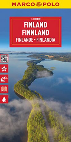 Finland Marco Polo Map [KSIĄŻKA]