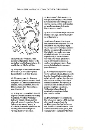 Colossal Book Of Amazing Facts For Curio - Nigel Et Al Henbest [KSIĄŻKA]