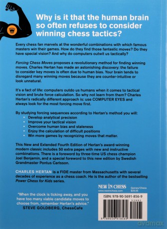 Forcing Chess Moves - Charles Hertan [KSIĄŻKA]