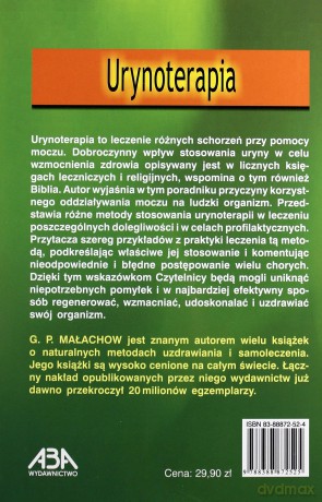 Urynoterapia - Małachow G.P. [KSIĄŻKA]