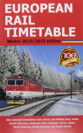 European Rail Timetable Winter 2022/2023 - Unknown [KSIĄŻKA]