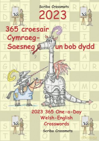 365 Croesair Cymraegsaesneg 2023 Un Bob - Keith Paul Luca [KSIĄŻKA]