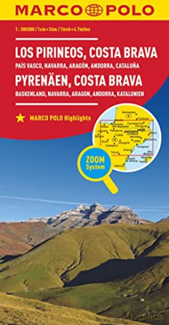 Costa Brava Marco Polo Map [KSIĄŻKA]
