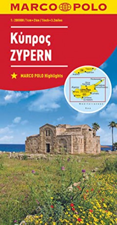 Cyprus Marco Polo Map [KSIĄŻKA]