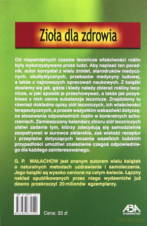 Zioła dla zdrowia - Giennadij Małachow [KSIĄŻKA]