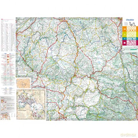 Cantal Lozire Michelin Local Map 330 [KSIĄŻKA]