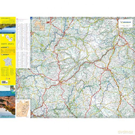 Cantal Lozire Michelin Local Map 330 [KSIĄŻKA]
