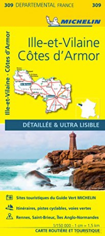 Cotes D Armor Ille Et Vilaine Local Map [KSIĄŻKA]