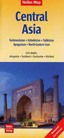 Central Asia Map - Nelles Guides [KSIĄŻKA]