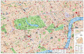 Discovering London Illustrated Map - Dominic Beddow [KSIĄŻKA]