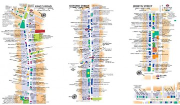 Discovering London Illustrated Map - Dominic Beddow [KSIĄŻKA]