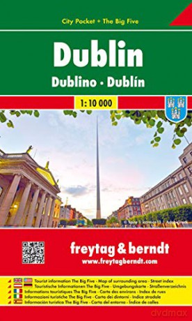 The Dublin City Plan 110 000 City Pocket [KSIĄŻKA]