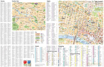 Discovering Glasgow Illustrated Map - Dominic Beddow [KSIĄŻKA]