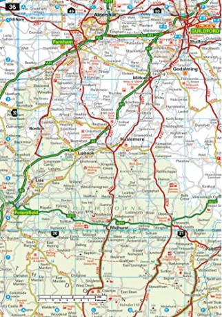 Aa Easy Read Atlas Britain 2024 [KSIĄŻKA]