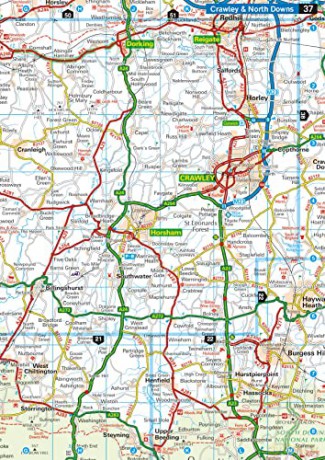 Aa Easy Read Atlas Britain 2024 [KSIĄŻKA]