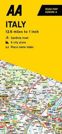 Aa Italy Map [KSIĄŻKA]