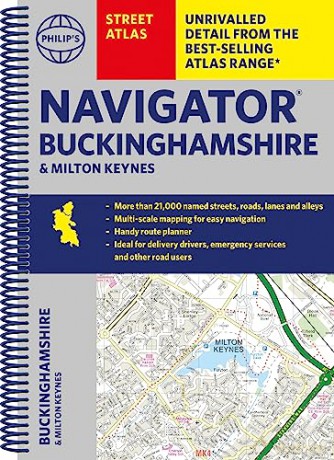 Buckinghamshire Navigator Street Atlas S - Philips Maps [KSIĄŻKA]
