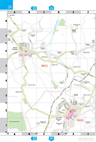 Buckinghamshire Navigator Street Atlas S - Philips Maps [KSIĄŻKA]