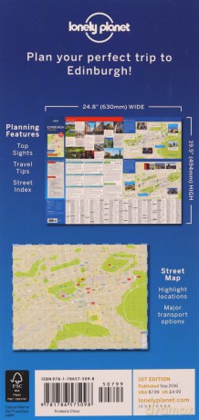 Edinburgh City Map [KSIĄŻKA]