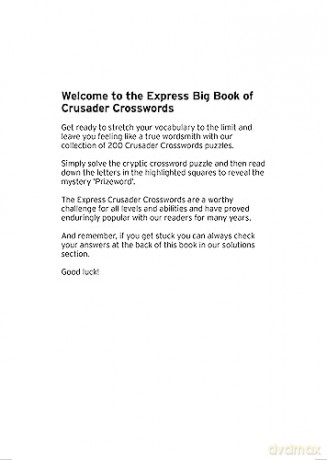 Express Big Book/Crusader Crosswords V1 - Daily Mirror Reach [KSIĄŻKA]