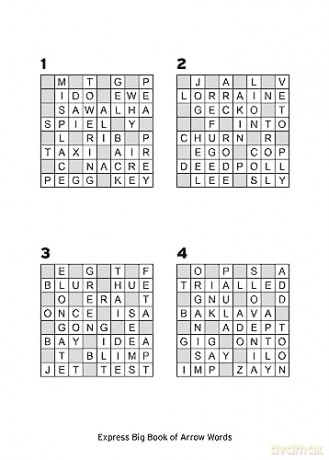 Express Big Book/Crusader Crosswords V1 - Daily Mirror Reach [KSIĄŻKA]