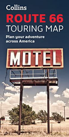 Collins Route 66 Touring Map - Collins Maps [KSIĄŻKA]