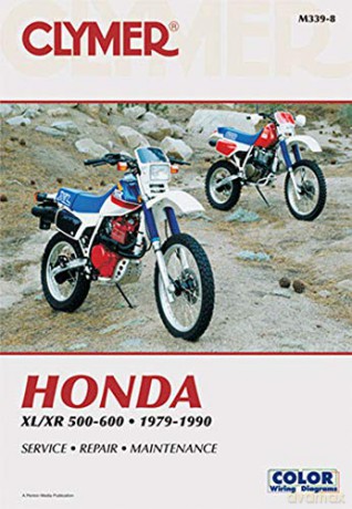 Honda Xlxr 500600 19791990 [KSIĄŻKA]