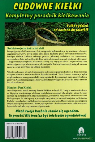 Kiełki. Cudowny pokarm. Kompletny poradnik kiełkowania - Meyerowitz Steve [KSIĄŻKA]